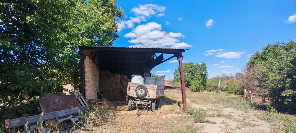 Метална конструкция навес хале