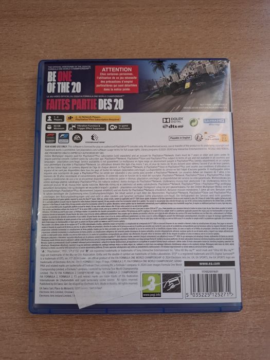 Joc F1 24 pentru PS5