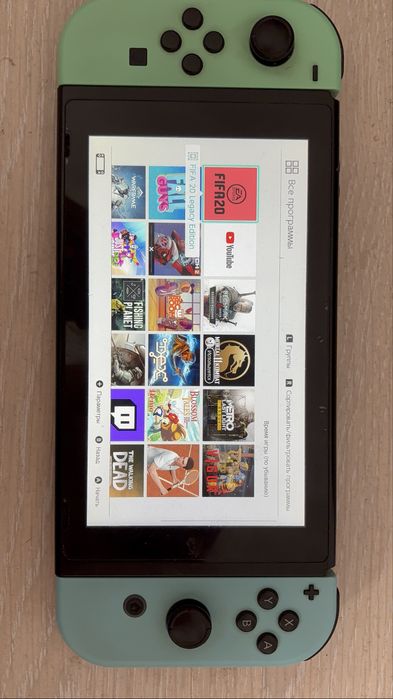 Nintendo Switch НЕ ПРОШИТАЯ + Игры