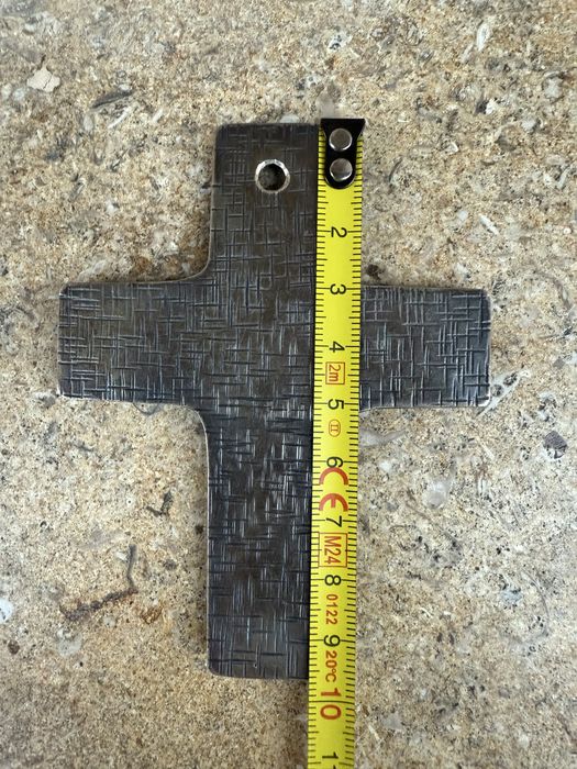 Cruce din argint 800 vechi Religios - 60 gr