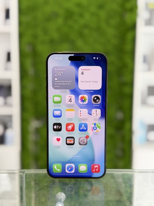 iPhone 15 Pro Max 256Gb Black/Baterie94%/Garantie 12 LUNI @atsgsm.ro