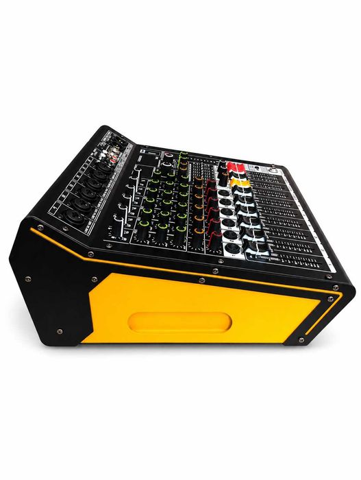 Mixer audio 2 x 450W 6 canale KTN6 Stereo canal 16 Efecte DSP cu amplificator Bluetooth USB Egalizator