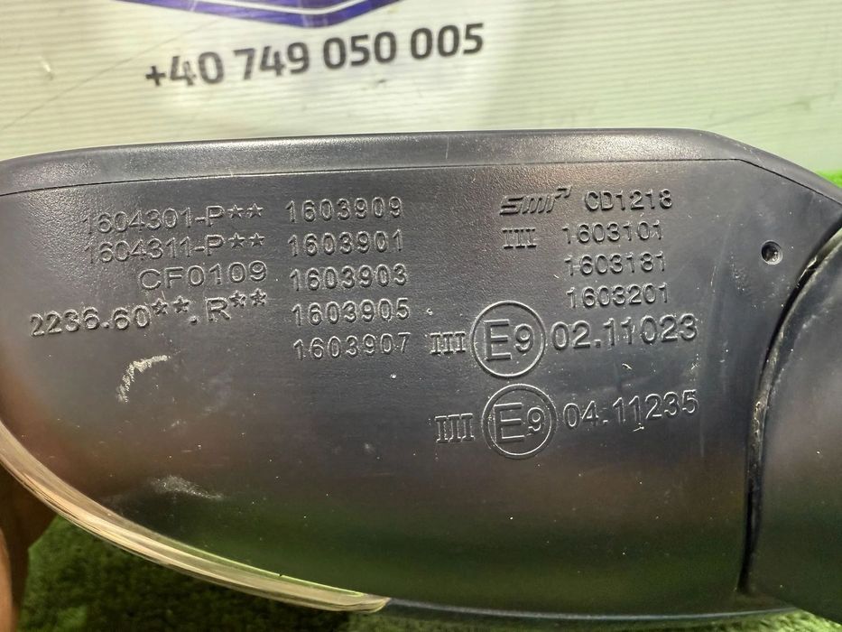 OGLINDA STANGA 6 PINI SUZUKI BALENO 2016 1.0 BENZINA K10C-T Hatchback COD OEM 0211023 0411235 2016-2025