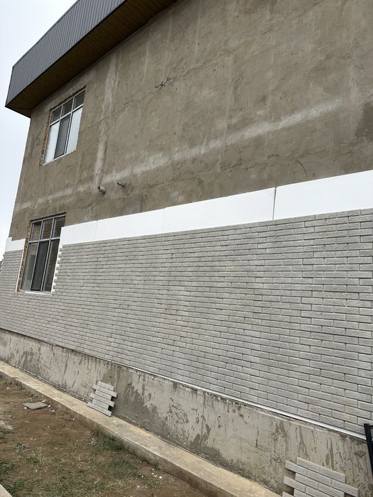 Фасад фибробетон