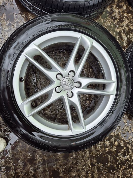 4бр алуминиеви джанти за Ауди Q5/ 2016г/ 8ж Х 19/ ет 39/5Х 112/