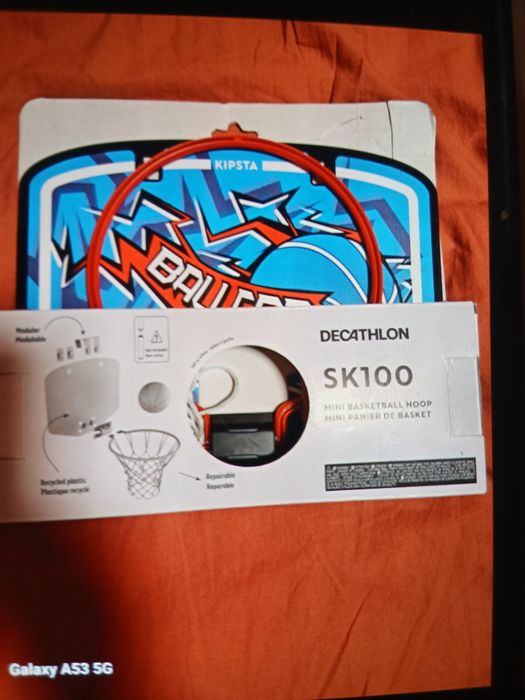 Мини баскетболен кош нов.