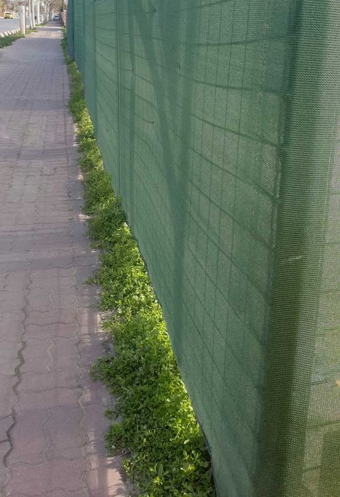 Plasa Mascare Garduri, UMBRIRE 80%, 1.5mx50 m/rola, Protectie UV 5 ani