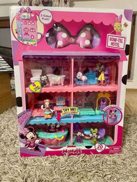Disney Junior Minnie Mouse Bow-Tel Hotel playset