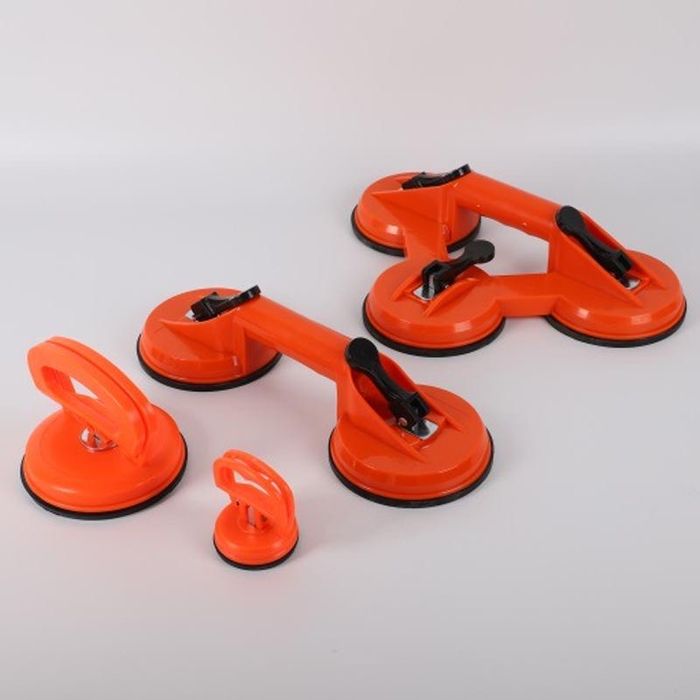 Присоски для переноски стекол и плитки/присоска для кафеля с мет.корп.