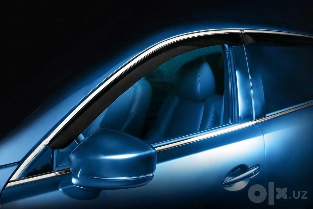 Дефлектор окон с хромированным молдингом Chromex Kia K5 Hyundai Sonata