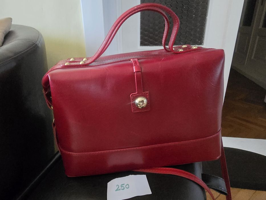 Genti geanta piele naturala italy italia guess