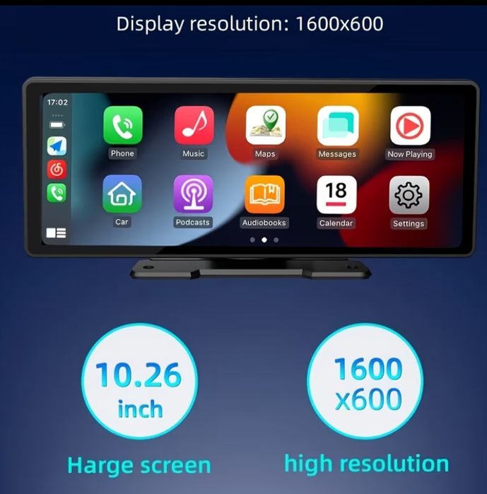 Мултимедия 10.26 инча с carplay и androidauto