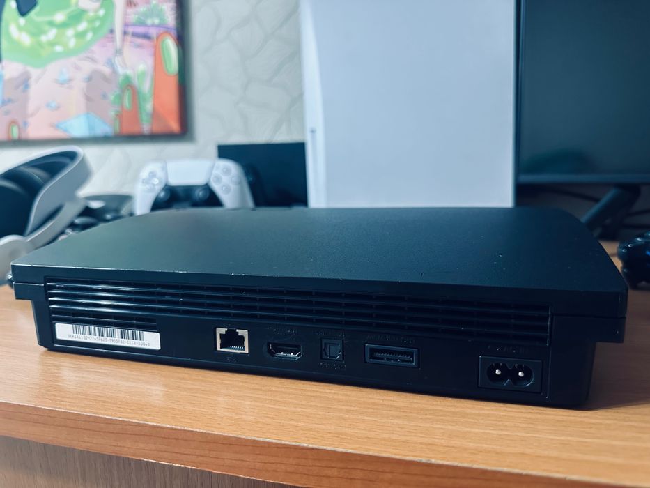 Sony PS3 Slim 1TB +60игр+2джойстика Плейстейшн 3