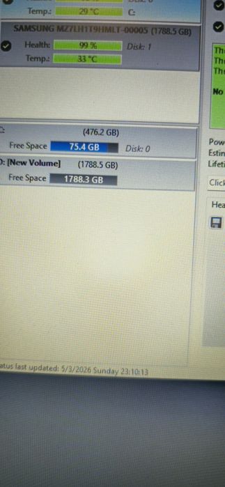 Ssd Samsung 2TB SATA