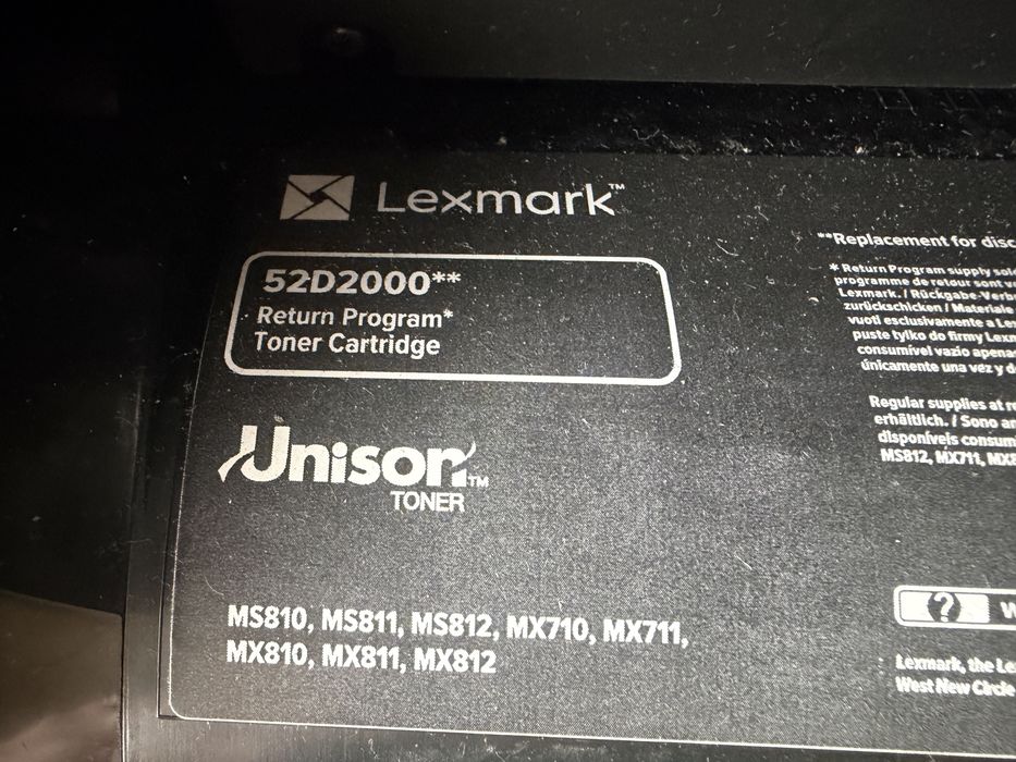 Imprimanta Laser Lexmark MS810N, alb - negru , toner 4000 pg inclus