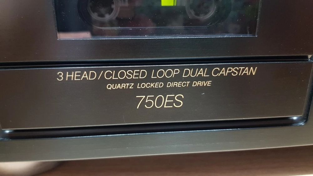 Sony TC-K750ES Black High-End Stereo Cassette Deck