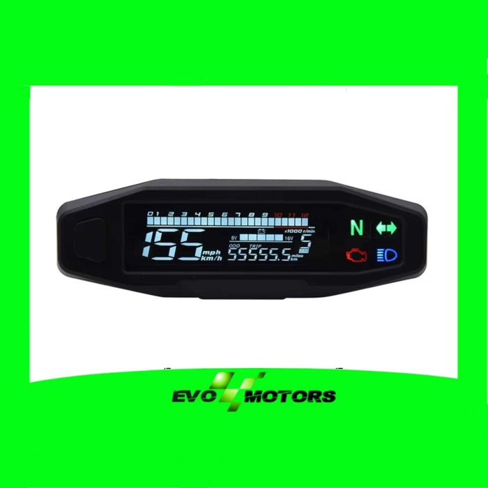 Bord Moto Atv Digital Universal SM22 cu senzor viteza turatie