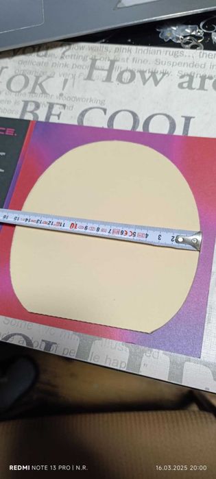 Гума за тенис на маса NUZN 55 Andro