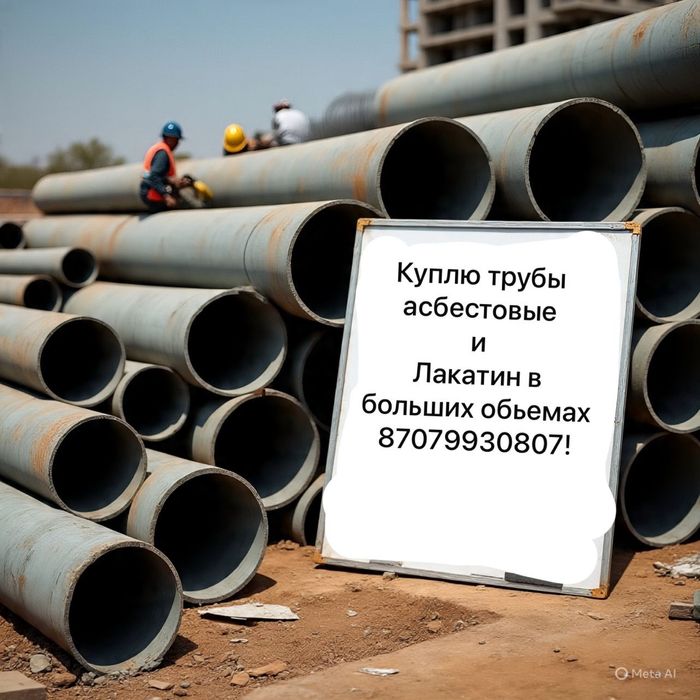 Асбест и другие трубы к4уплю