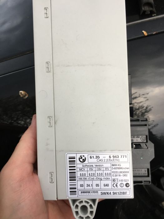 Modul calculator confort CAS JBEBMW seria 1 3 E81 E87 E90 E91 E92 E93