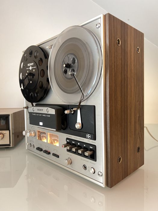 Magnetofon Sony TC-645 si Amplificator/Receiver Sony STR-6046A