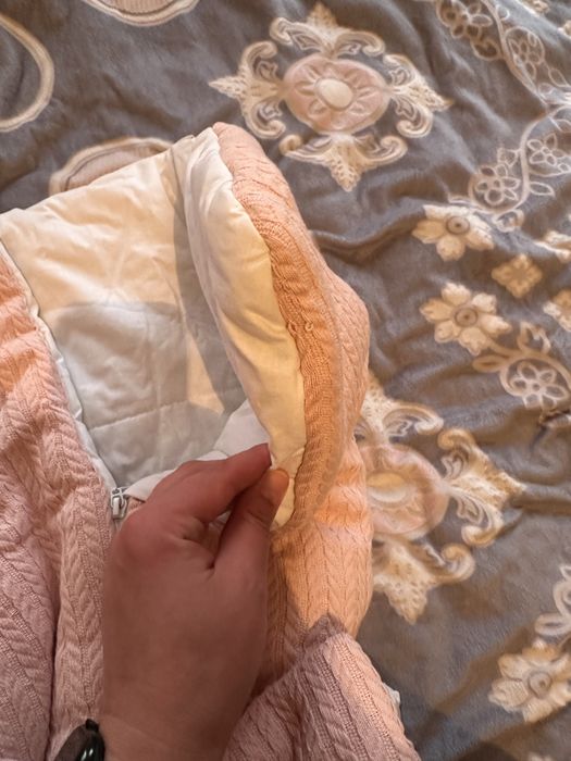 Зимний конверт для новорожденных