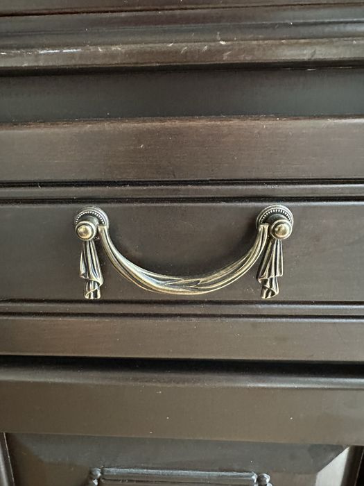 Bufet deschis clasic living din lemn masiv