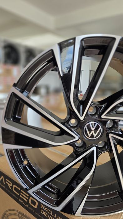 Jante Stil R-Line 18 5x112 Noi VW Golf 5 6 7 8 Passat B6 B7 B8 Tiguan Touran Arteon Skoda Octavia Superb Kodiaq Seat Leon Ateca Cupra Audi A3 Caddy