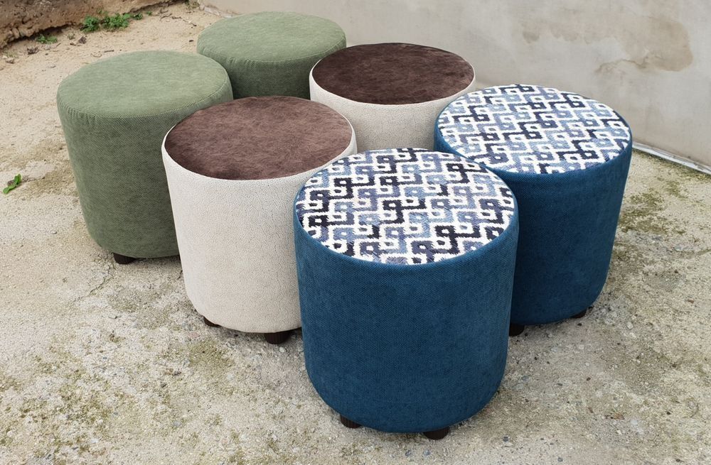 Пуфики от мастера. В наличии.