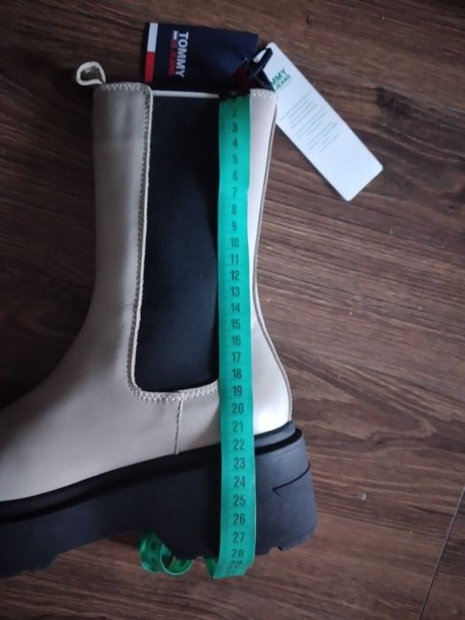 Ghete dama Tomy Hilfiger,piele naturala
