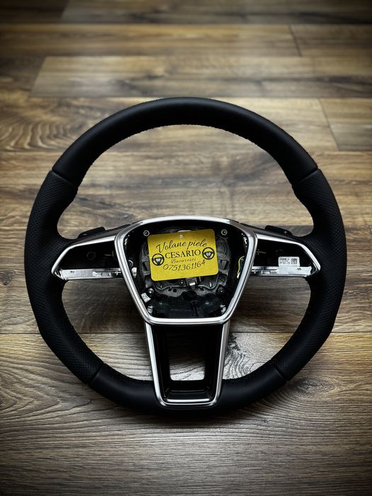 Volan piele nappa naturală Audi A6/A7/A8/ 4K C8 Q4 e-tron