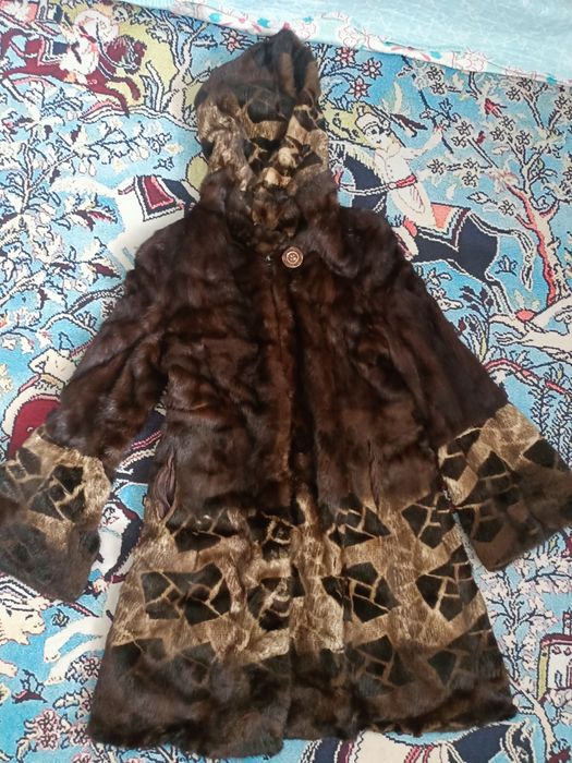 Шуба норковая, б/у