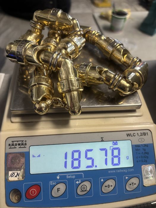 Златен синджир 185.75гр 70см 14 карата