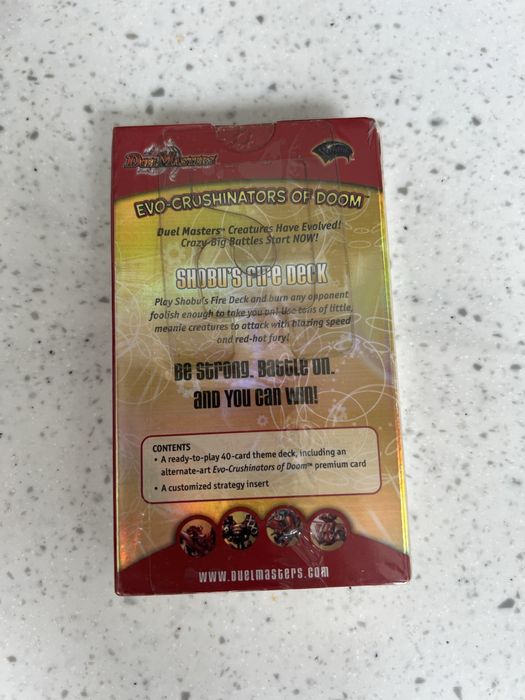 Duel Masters Kokujo’s darkness deck & Shobu’s fire deck