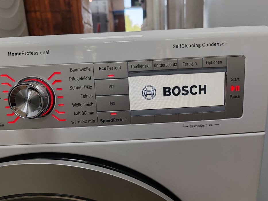Сушилня с термопомпа Бош Bosch Home Professional 8кг А+++ с две години гаранция!