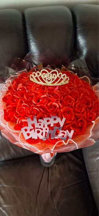 Buchete cu trandafiri din sapun diverse modele