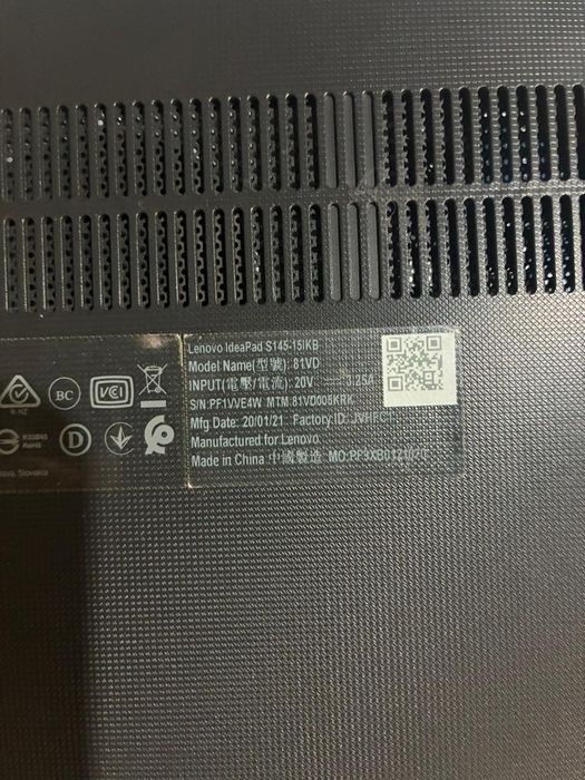 Продам современный шустрый ноутбук Lenovo core i5