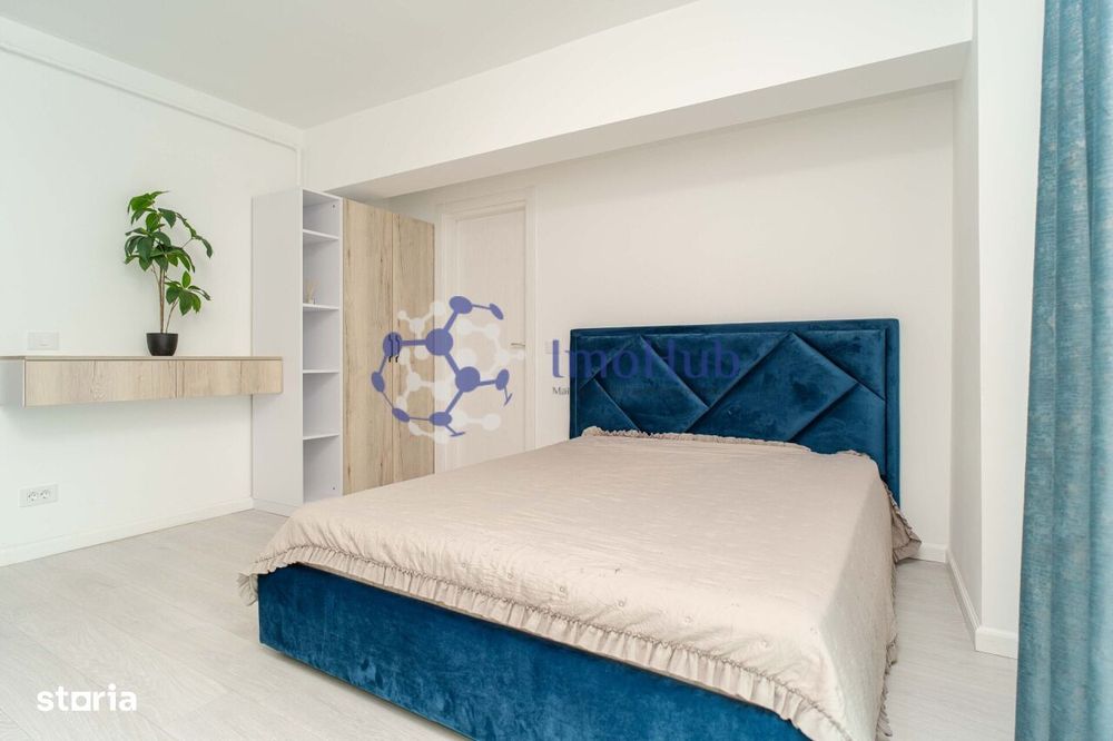 Apartament mobilat si utilat, o camera, investitie Visan, Bucium