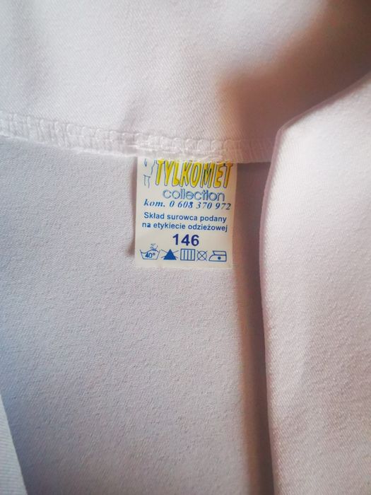 Bolero alb fetite