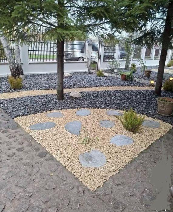 Piatră decorativă din calcar  pentru grădină, curti ,alei pietonale si peisagistica