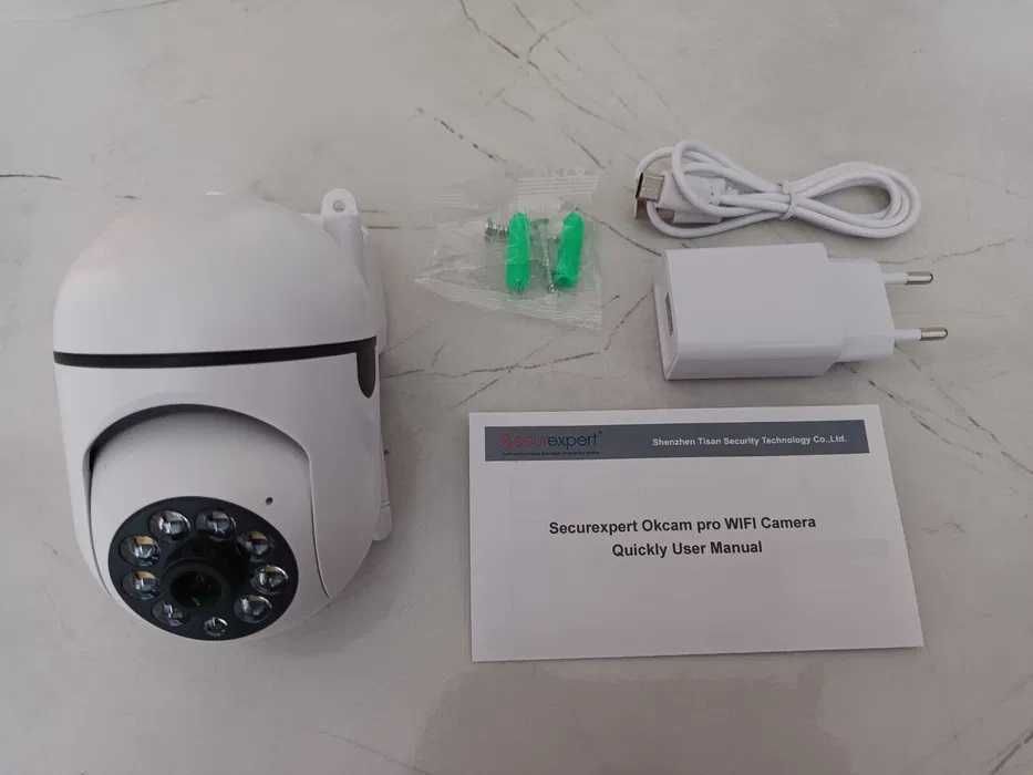 Wifi Camera 8MP,PTZ,въртяща се камера,видеоаудио наблюдение,IP65