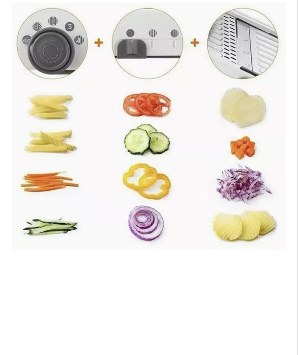 Многофункциональная овощерезка 3в1