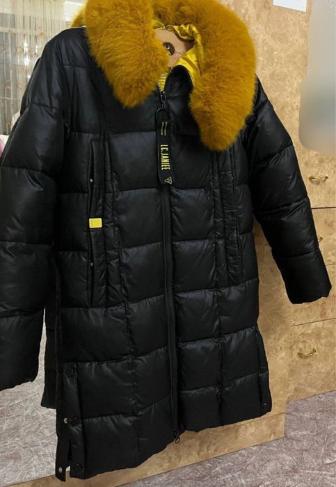 Пуховик зимний подростковый