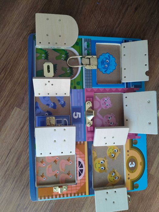 Joc lemn Montessori copii 1-2-3-4-5