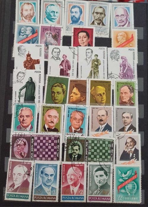 Colecție de 500+ de timbre – anii ’60–’90 – vândută integral