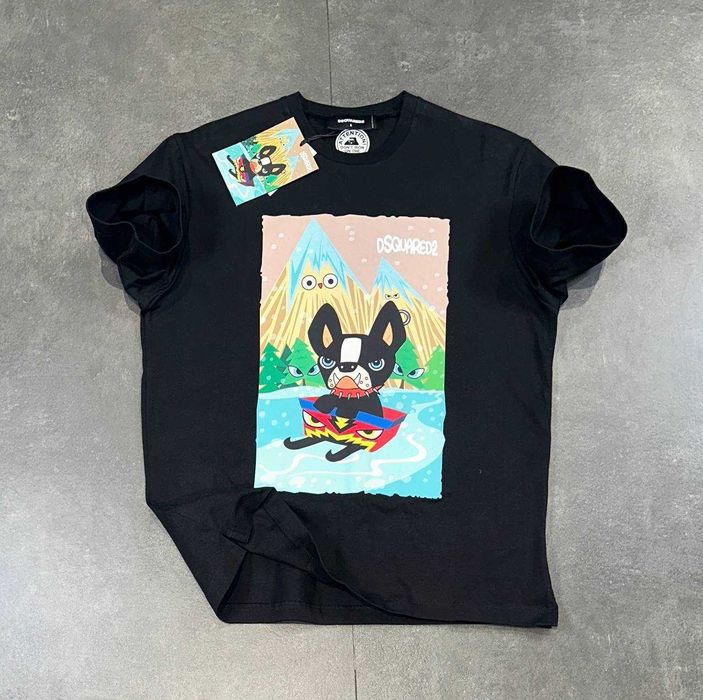 Чисто нови Мъжки тениски DSQUARED D2 размери L,XL,2XL