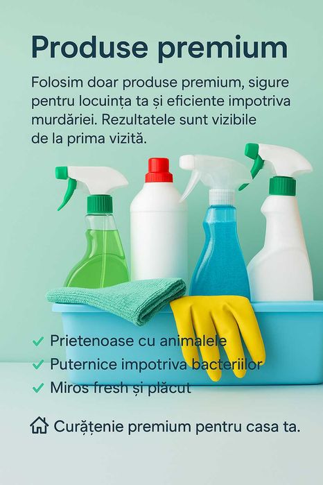 Curățenie profesională pentru apartamente și case în Bucuresti, Pipera