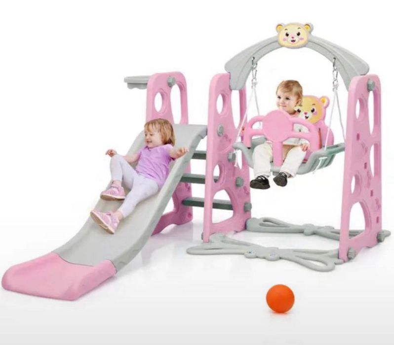 Детская качеля с горком