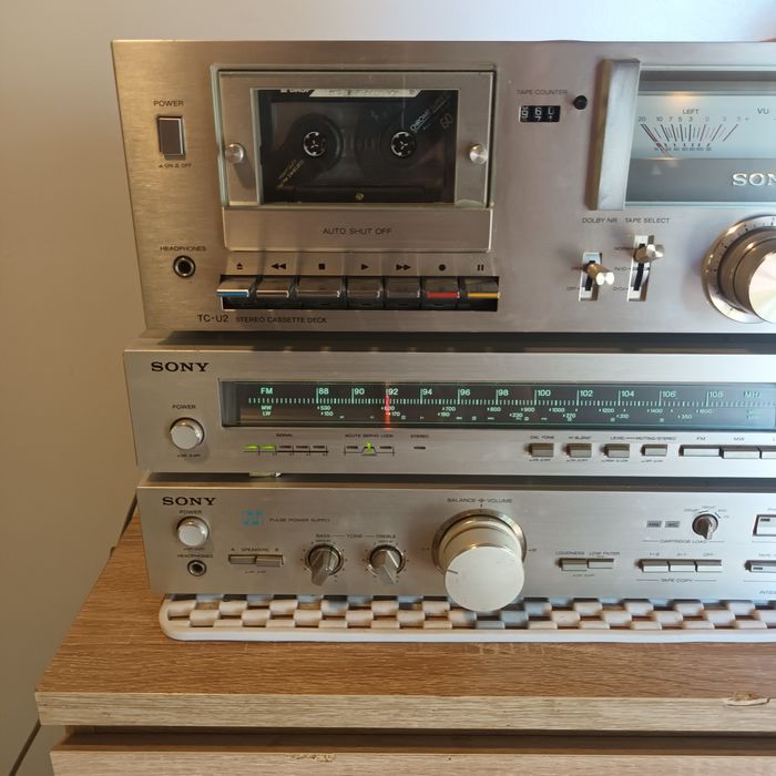 Deck, amplificator si tunerSony
