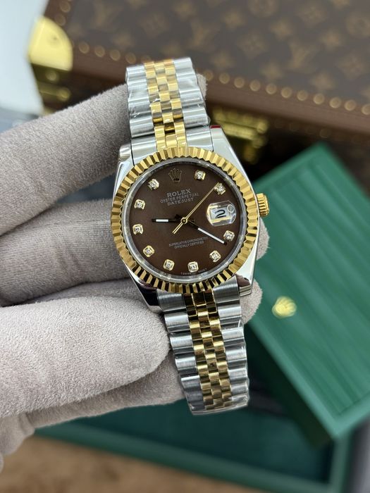 Rolex Date-Just 36mm Chocolate